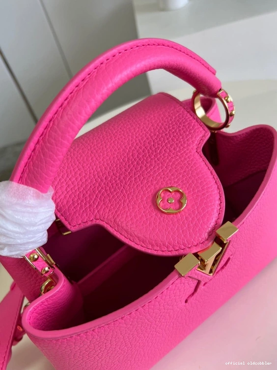 Official oldcobbler VUITTON LOUIS BB CAPUCINES 0727